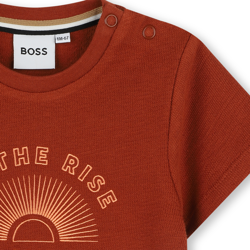 T-shirt &agrave; manches courtes BOSS 
                        GARCON