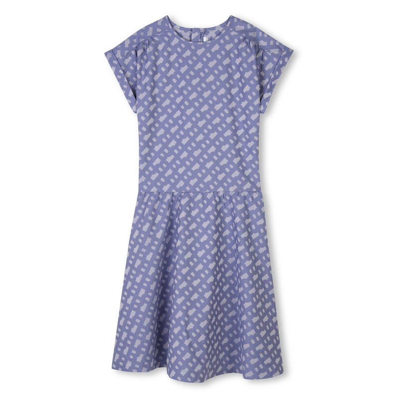 Robe zippée à manches courtes BOSS 
                    FILLE