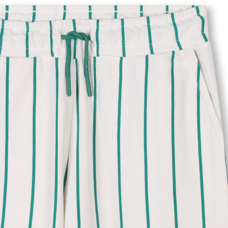 Bermuda en coton rayé KENZO KIDS 
                    GARCON