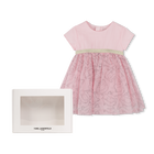 Robe de c&eacute;r&eacute;monie avec imprim&eacute; KARL LAGERFELD KIDS 
                    FILLE