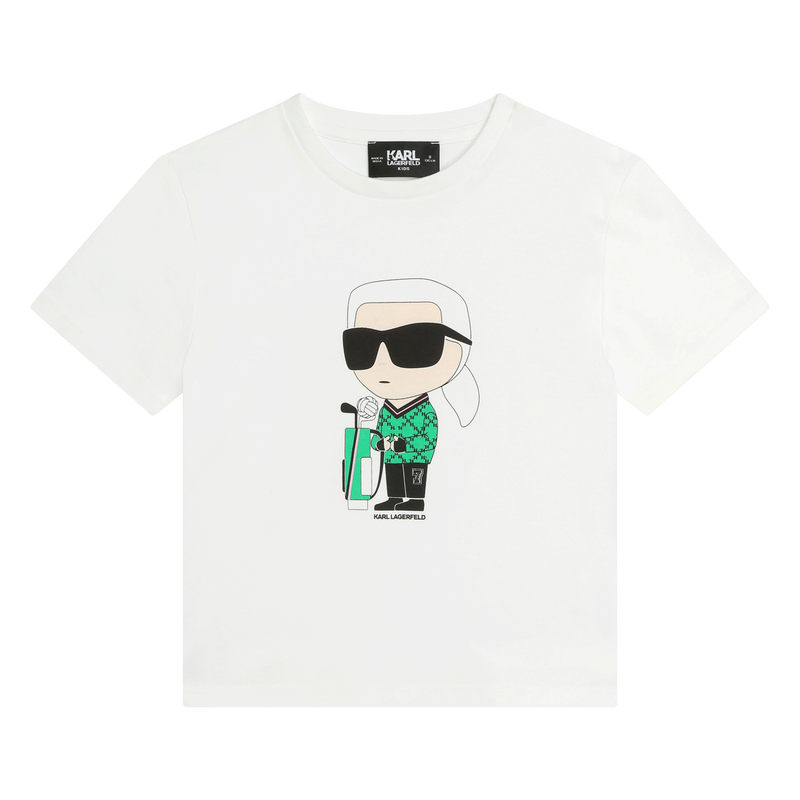 T-shirt à manches courtes KARL LAGERFELD KIDS 
                    GARCON