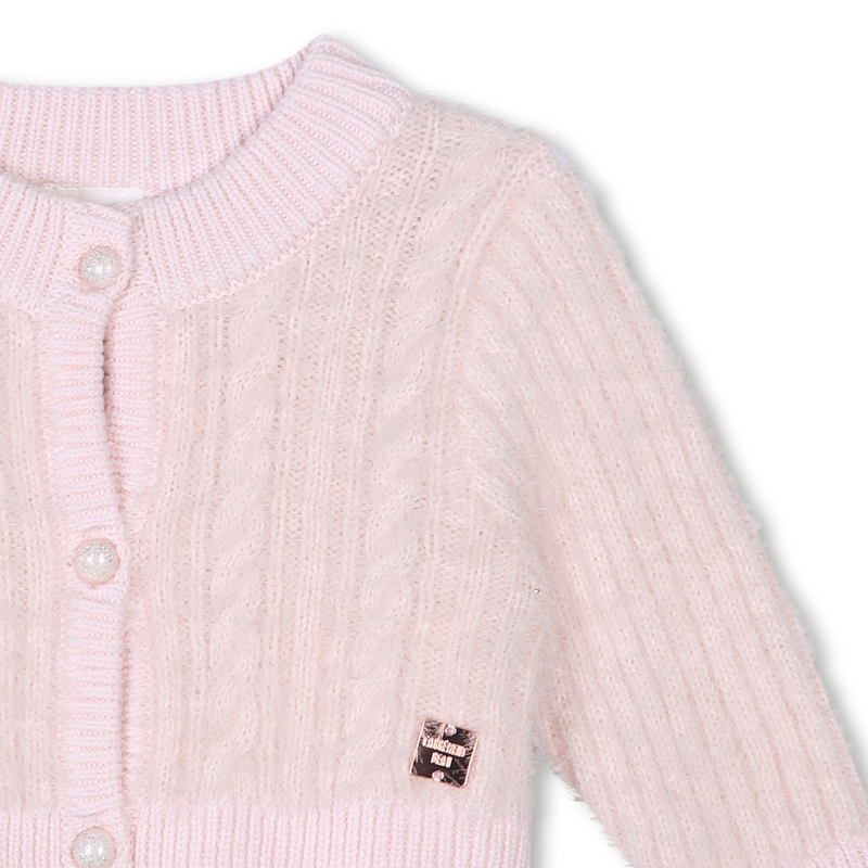 Cardigan en tricot fantaisie CARREMENT BEAU 
                        FILLE