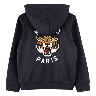 Cardigan de jogging molletonn&eacute; KENZO KIDS GARCON