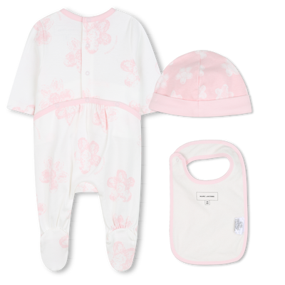 Ensemble pyjama, bavoir et bonnet MARC JACOBS UNISEXE