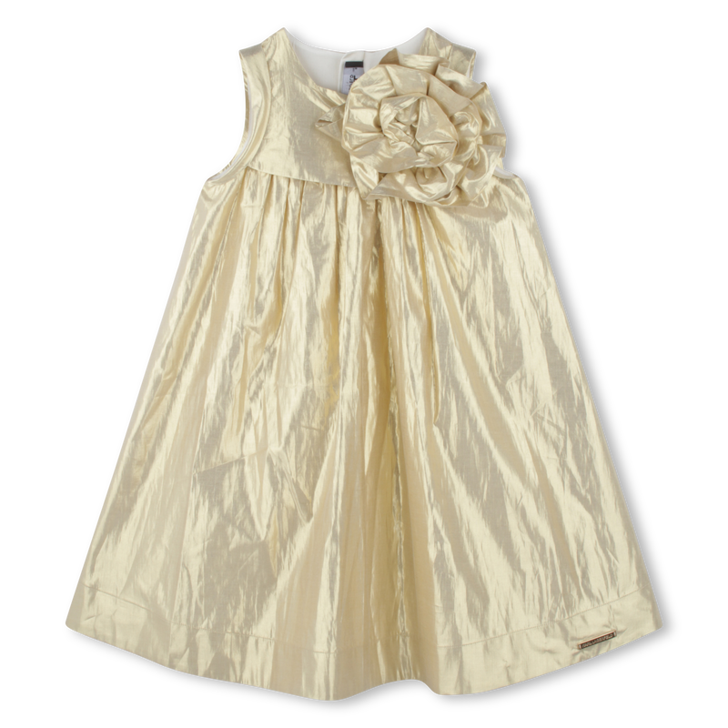 Robe de c&eacute;r&eacute;monie avec fleur KARL LAGERFELD KIDS 
                        FILLE