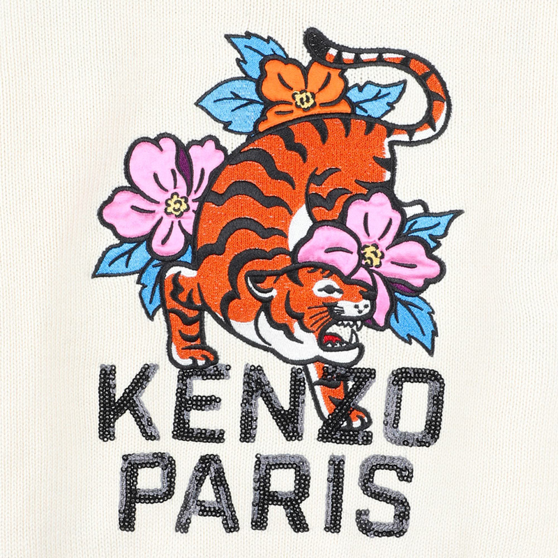 Pull en tricot KENZO KIDS 
                    FILLE