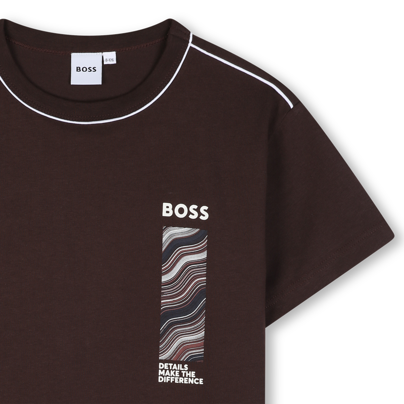 Tee-shirt manches courtes BOSS 
                        GARCON