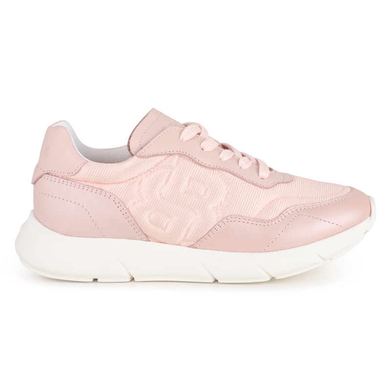 BASKET &Agrave; LACETS BOSS 
                        FILLE