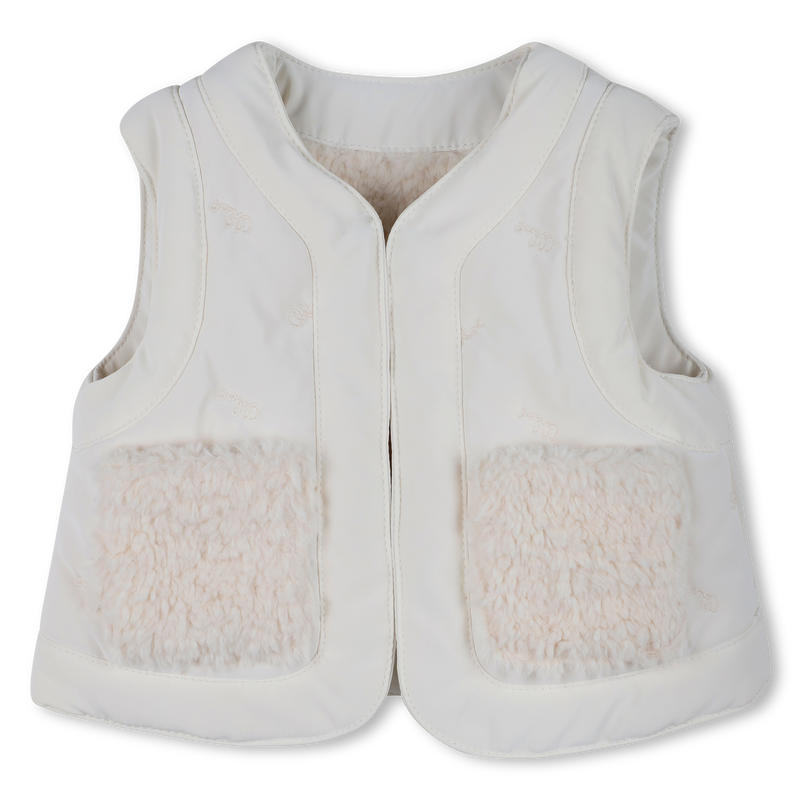 Gilet sans manches réversible CHLOE 
                    FILLE