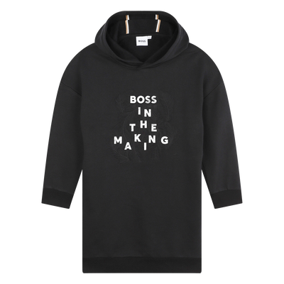 Robe sweat-shirt à capuche BOSS FILLE
