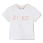 T-shirt avec imprim&eacute; brillant BOSS 
                    FILLE