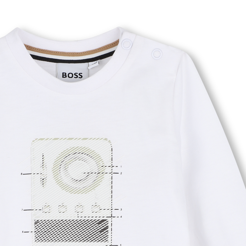 Tee-shirt manches longues BOSS 
                        GARCON