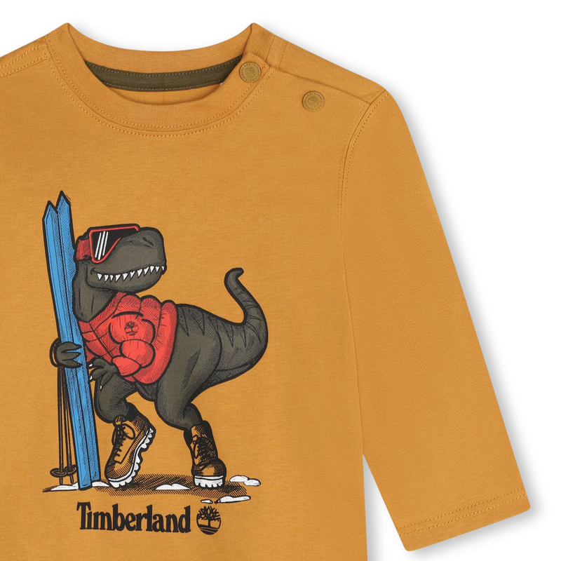 T-shirt avec imprim&eacute; plac&eacute; TIMBERLAND 
                        GARCON