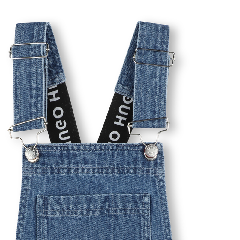 Salopette short en jean Hugo 
                        FILLE
