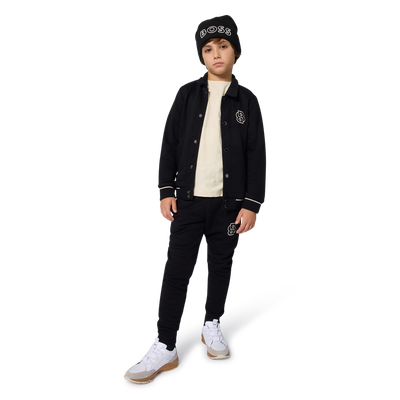 Bonnet tricot avec sigle BOSS GARCON