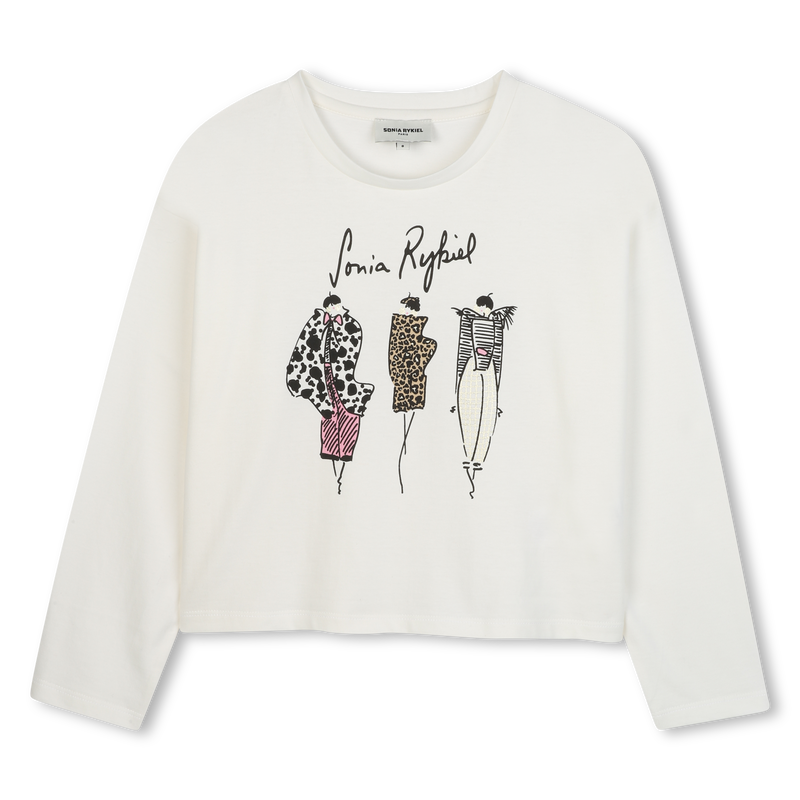 Tee shirt à manches longues SONIA RYKIEL 
                    FILLE