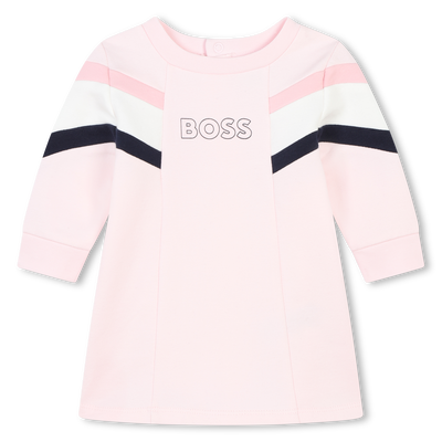 Robe évasée en molleton BOSS FILLE