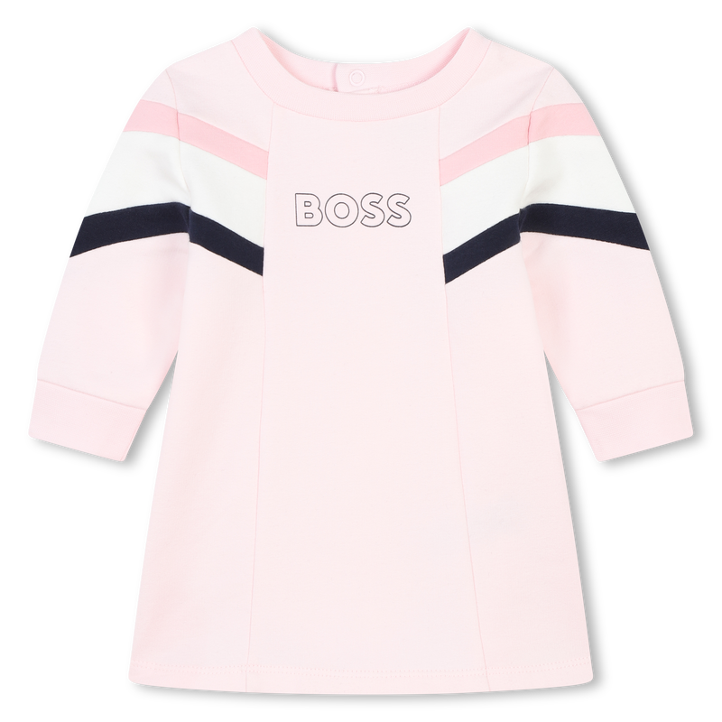 Robe évasée en molleton BOSS 
                    FILLE