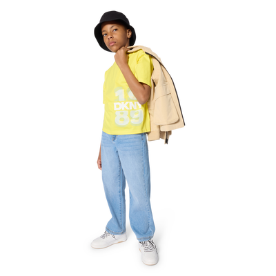 TEE-SHIRT MANCHES COURTES DKNY UNISEXE