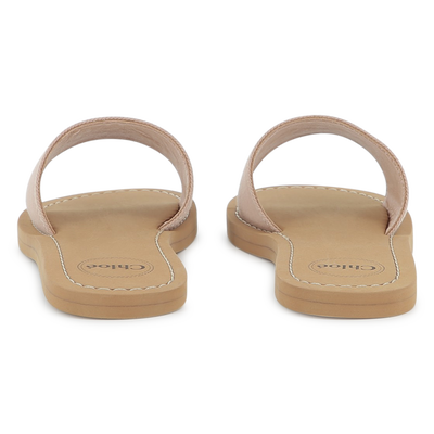 Claquettes en textile CHLOE FILLE