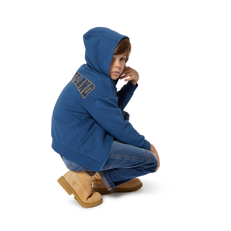 Cardigan molletonné à capuche TIMBERLAND 
                    GARCON