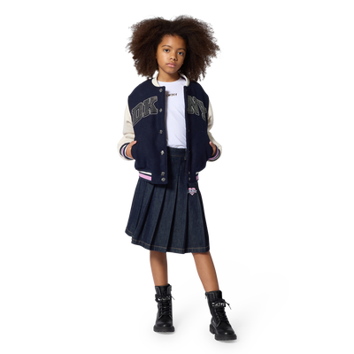 Jupe en denim DKNY FILLE