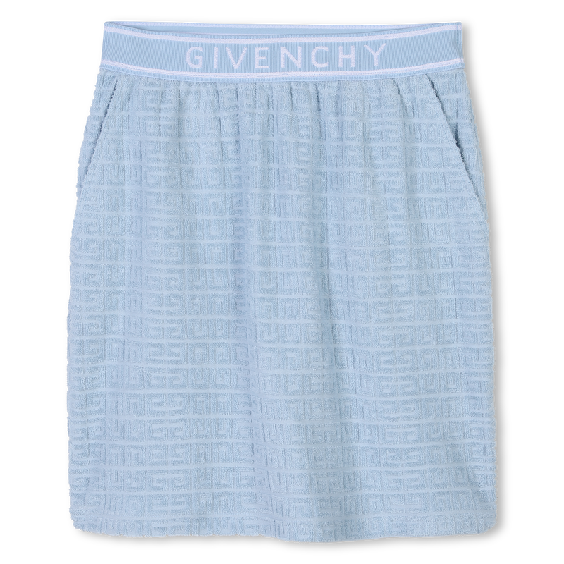 Polo et jupe en jacquard GIVENCHY 
                    FILLE