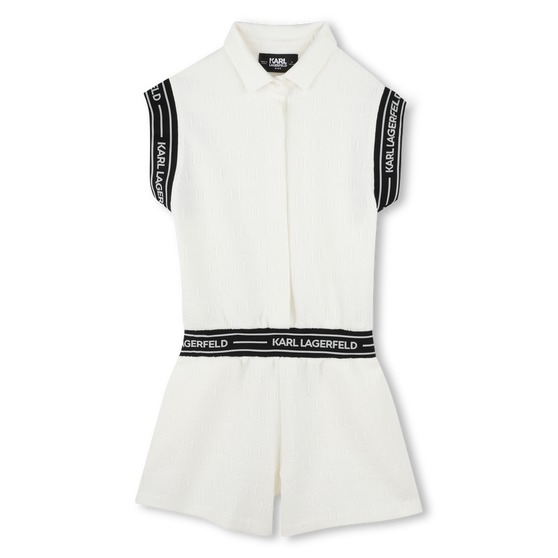 Combinaison à manches courtes KARL LAGERFELD KIDS 
                    FILLE