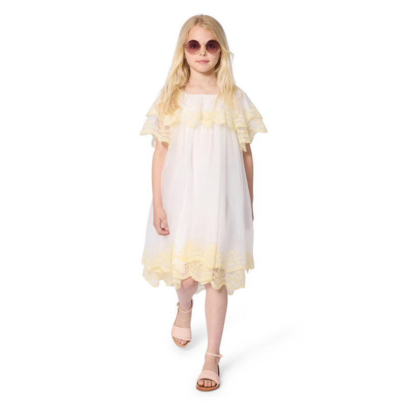 ROBE &Agrave; MANCHES COURTES CHLOE 
                        FILLE