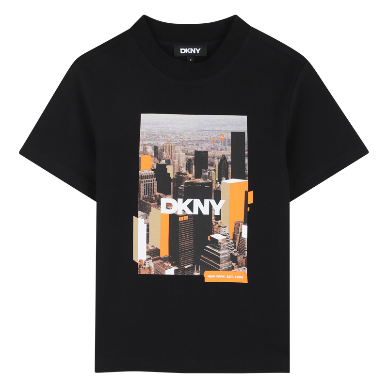 TEE-SHIRT MANCHES COURTES DKNY 
                        GARCON