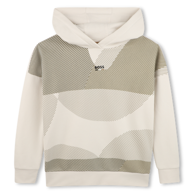 Sweat-shirt &agrave; capuche BOSS GARCON