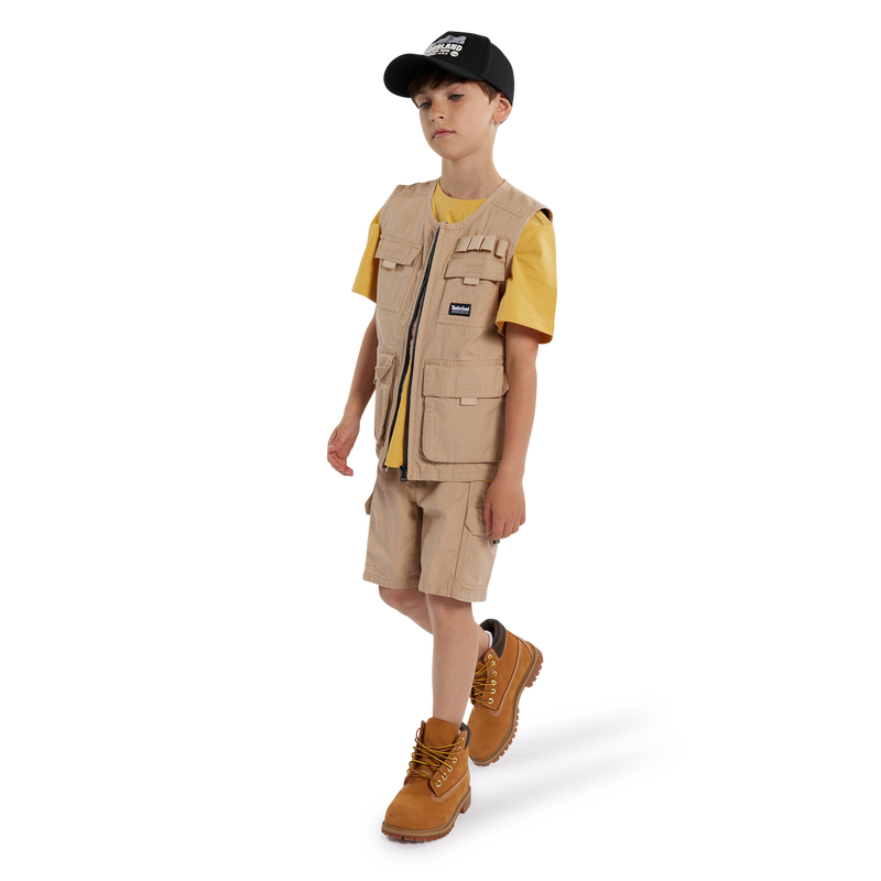 Gilet sans manche multipoches TIMBERLAND 
                    GARCON