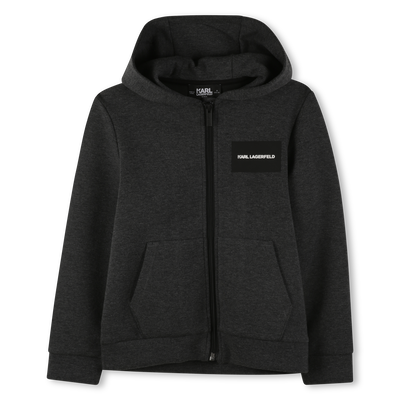 Sweat à capuche KARL LAGERFELD KIDS GARCON