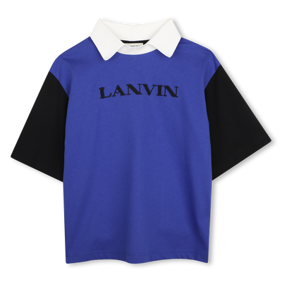Polo manches courtes LANVIN GARCON