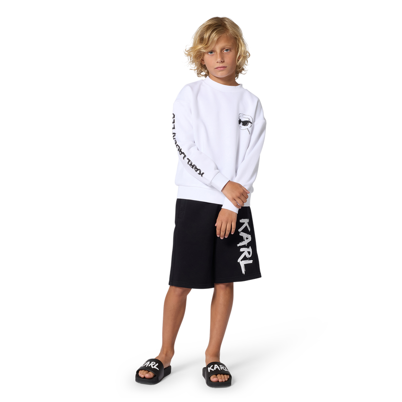 BERMUDA EN COTON KARL LAGERFELD KIDS 
                        GARCON