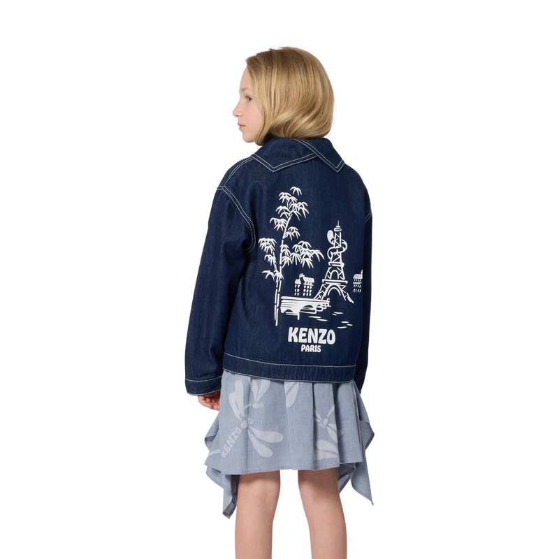 VESTE EN JEAN KENZO KIDS 
                        FILLE