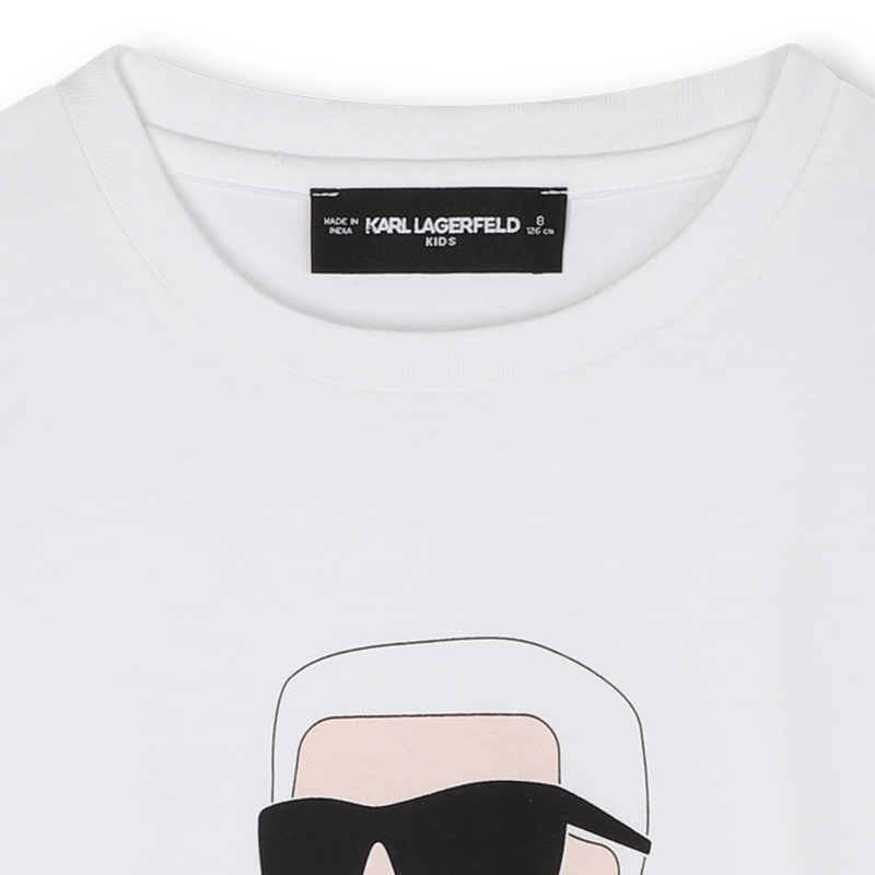T-shirt à manches longues KARL LAGERFELD KIDS 
                    GARCON