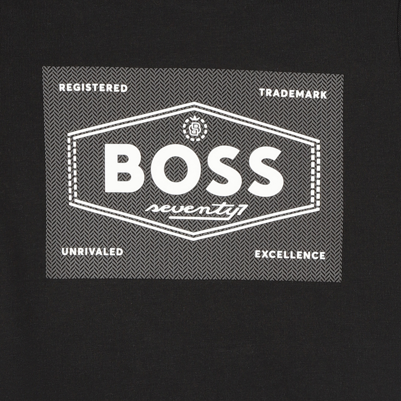 T-shirt avec imprimé BOSS 
                    GARCON