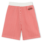 Bermuda en coton ray&eacute; KENZO KIDS 
                    GARCON