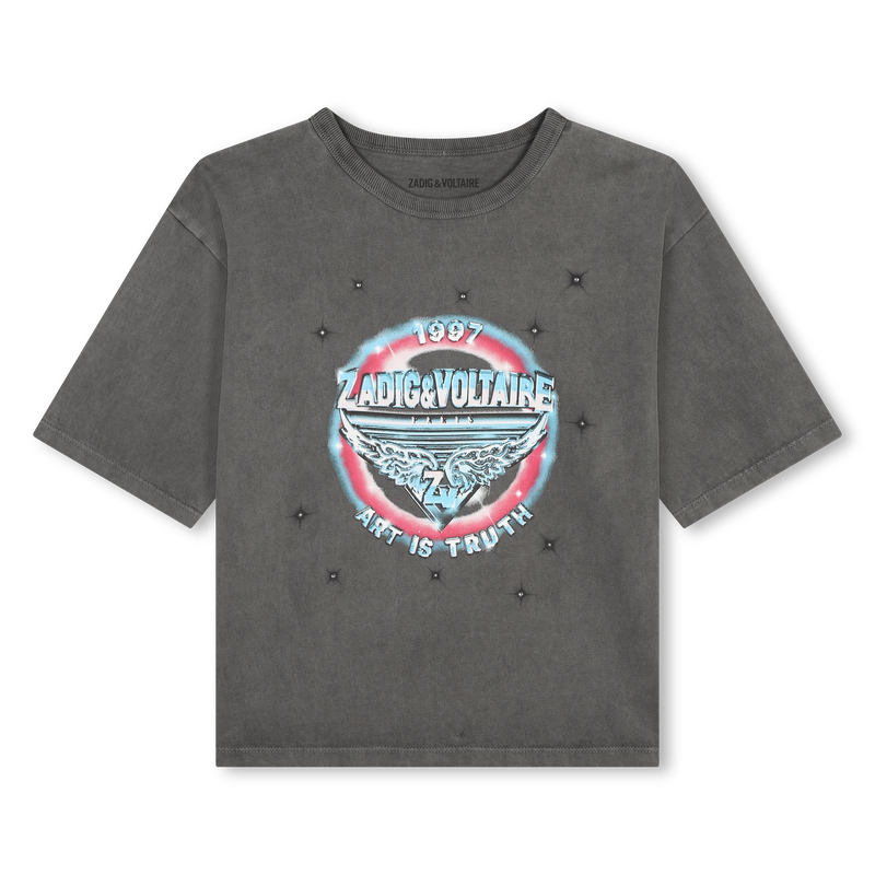 T-shirt &agrave; manches courtes ZADIG & VOLTAIRE 
                        FILLE