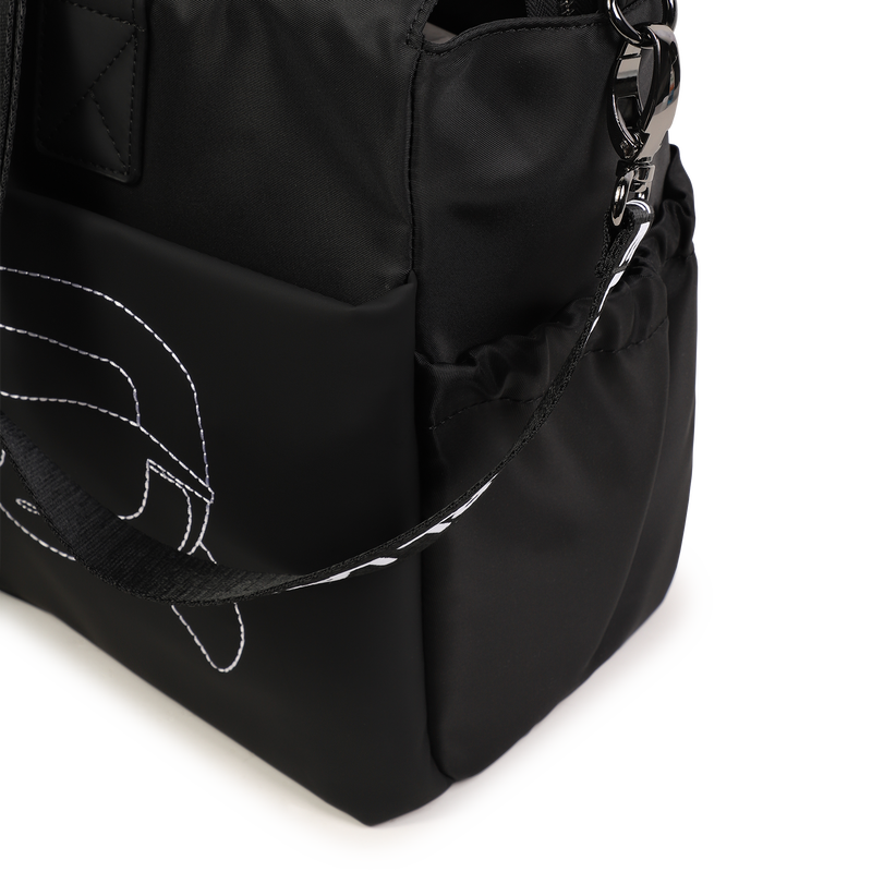 Sac à langer avec imprimé KARL LAGERFELD KIDS 
                    UNISEXE