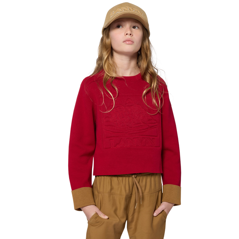 Pull en tricot LANVIN 
                    FILLE