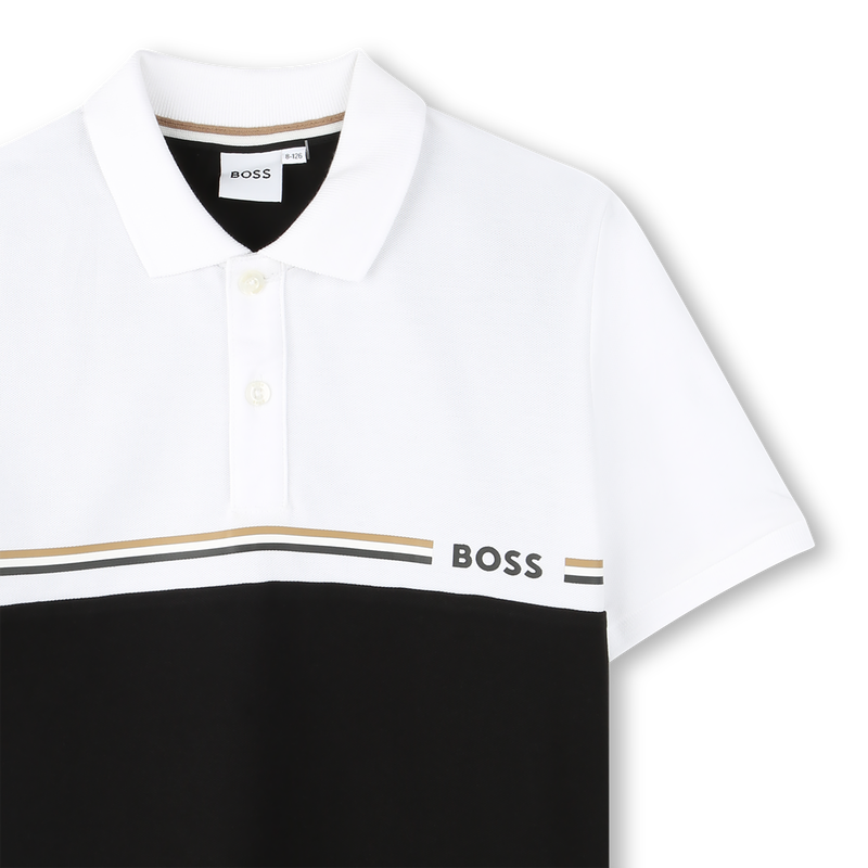 Polo à manches courtes BOSS 
                    GARCON