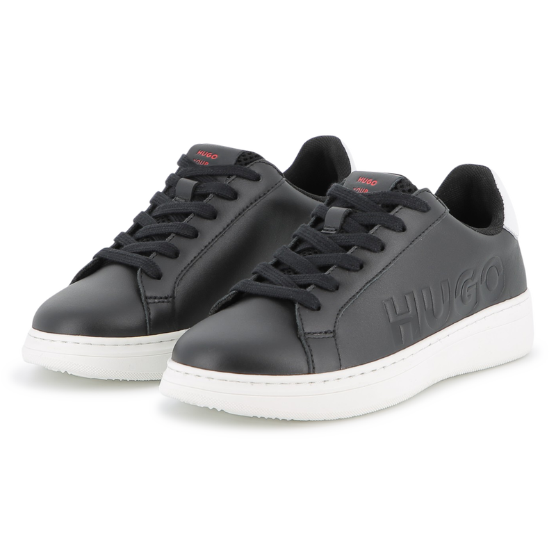 Baskets en cuir de vachette Hugo 
                    GARCON
