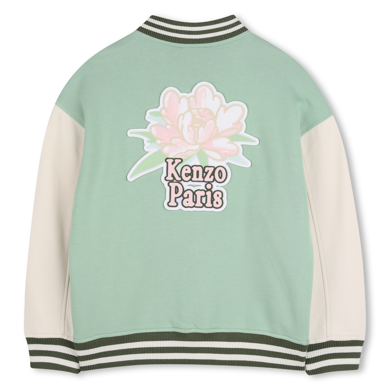 SWEAT &Agrave; CAPUCHE ZIPP&Eacute;E KENZO KIDS 
                        FILLE