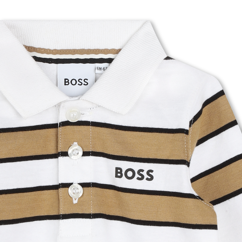 Polo rayé BOSS 
                    GARCON