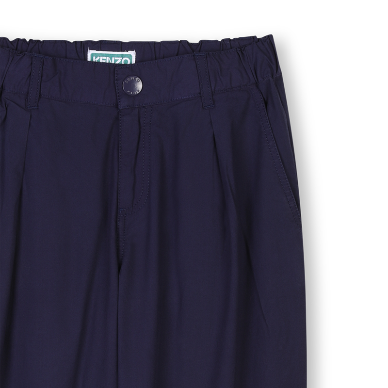 Pantalon &agrave; taille &eacute;lastiqu&eacute;e KENZO KIDS 
                        GARCON