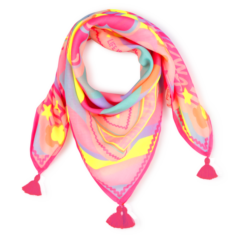 Foulard carr&eacute; imprim&eacute; BILLIEBLUSH 
                        FILLE