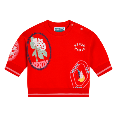 Sweat-shirt en molleton KENZO KIDS FILLE