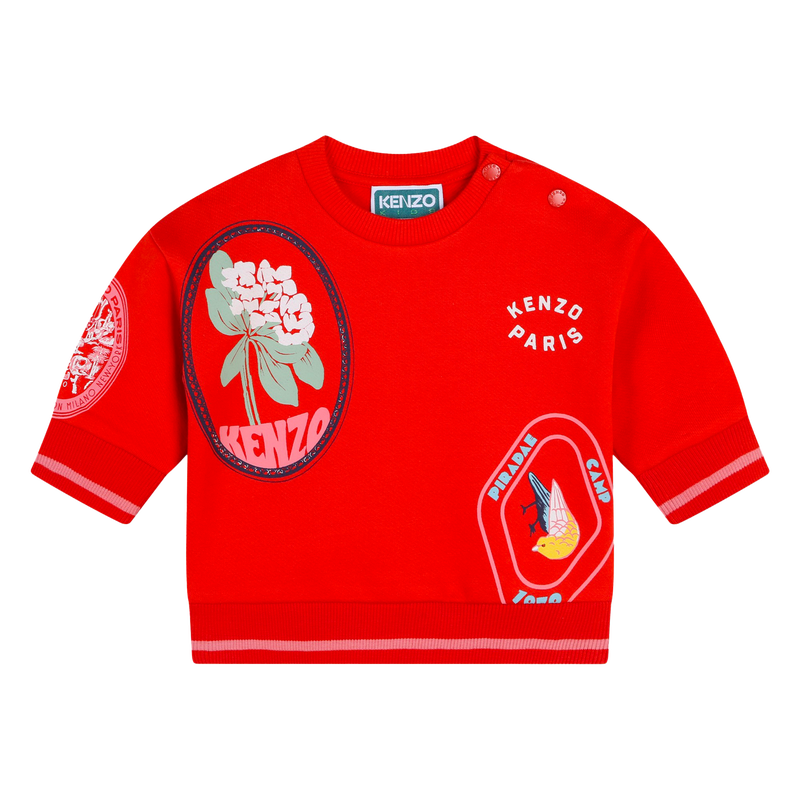 Sweat-shirt en molleton KENZO KIDS 
                    FILLE